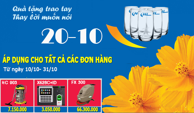 Quà tặng trao tay thay lời muốn nói 20/10
